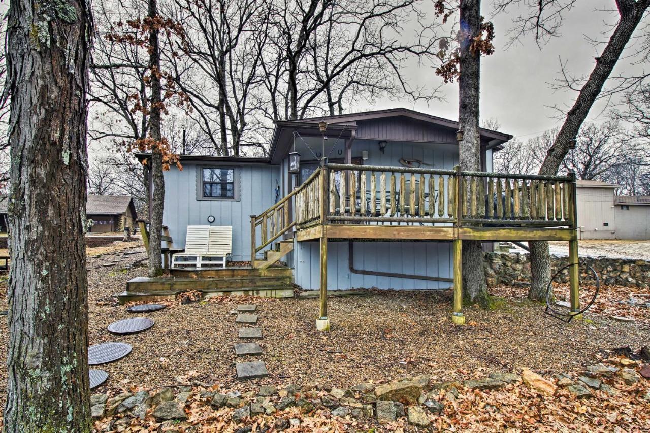 Rustic Stockton Lake Cabin Half Mile To Boat Ramp! Eksteriør billede